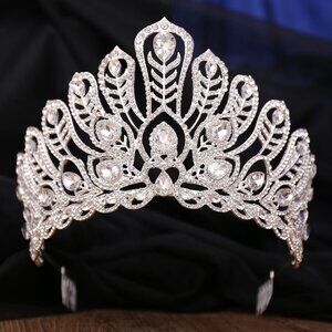 Elegant Silver Tiara